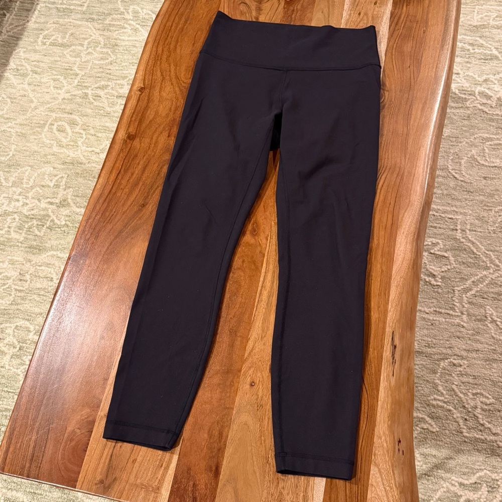 Lululemon Wunder Under High Rise 26 inch 7/8 Length Size 8